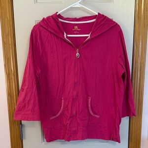 Activology Vibrant Pink Hooded Jacket
